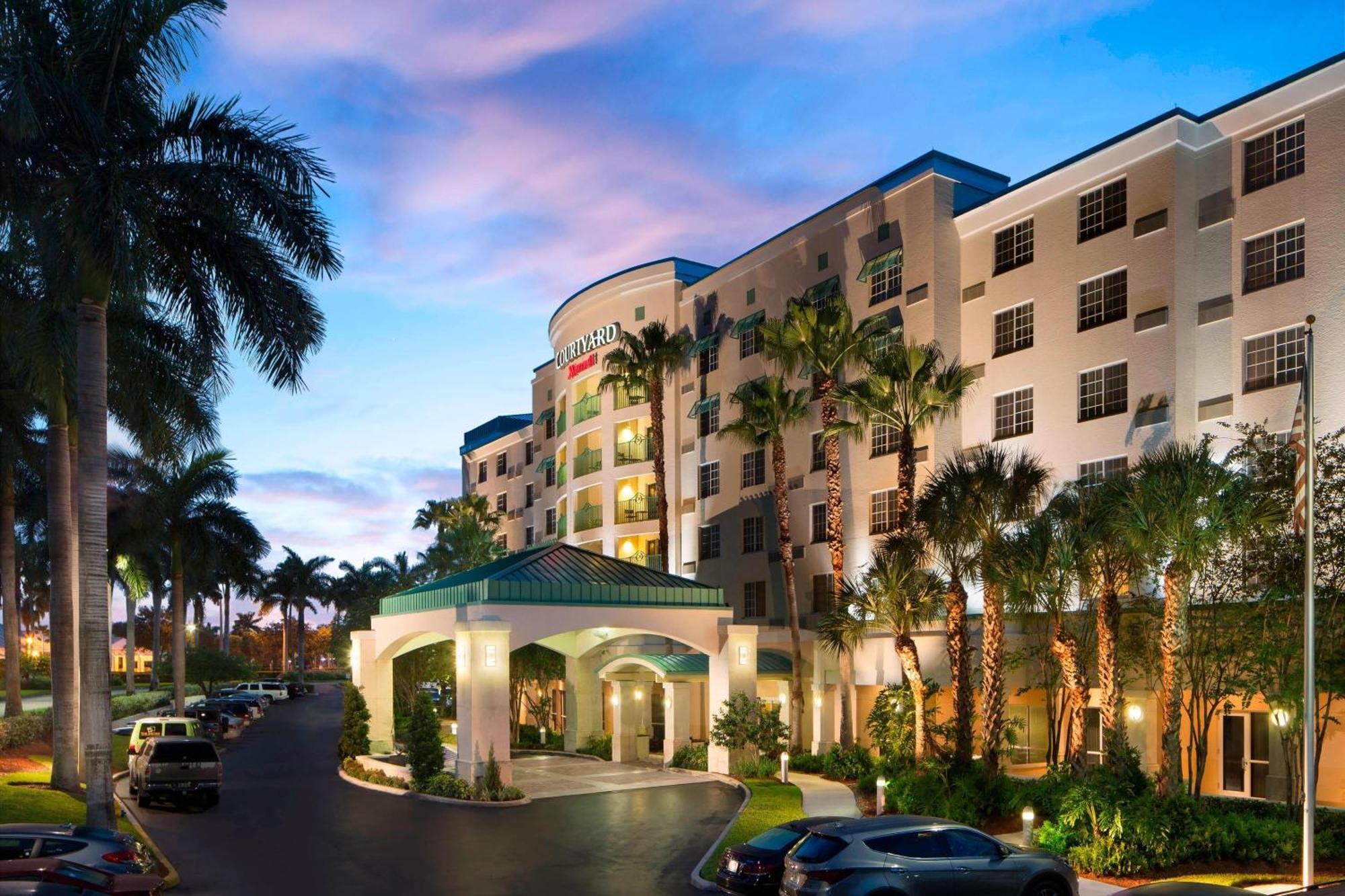 Courtyard By Marriott Fort Lauderdale Airport & Cruise Port Dania Beach Exterior foto